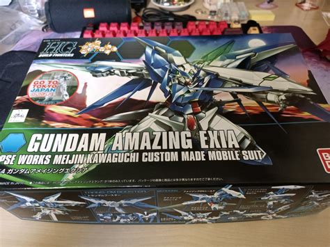 Hgbf Gundam Amazing Exia Hobbies Toys Toys Games On Carousell