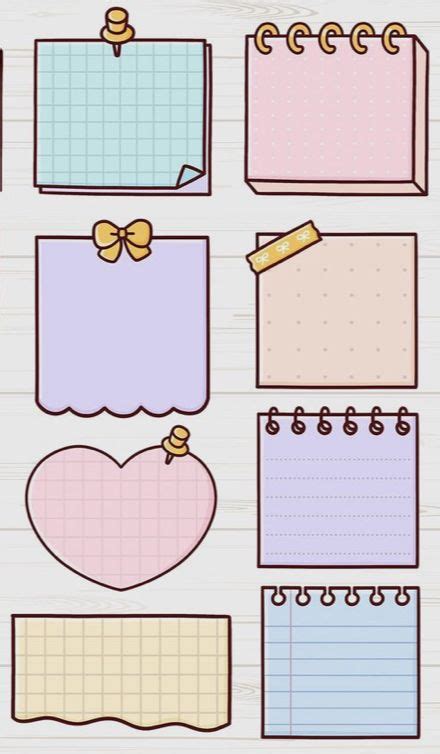 Heart And Bow Paper Notes