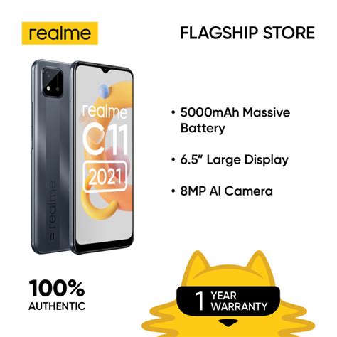 Realme C11 Original Brand New Android Smartphone Mobile Phone 4 64GB