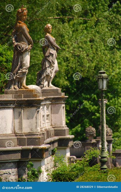 Naked Female Statues Peles Castle Photos Free Royalty Free Stock
