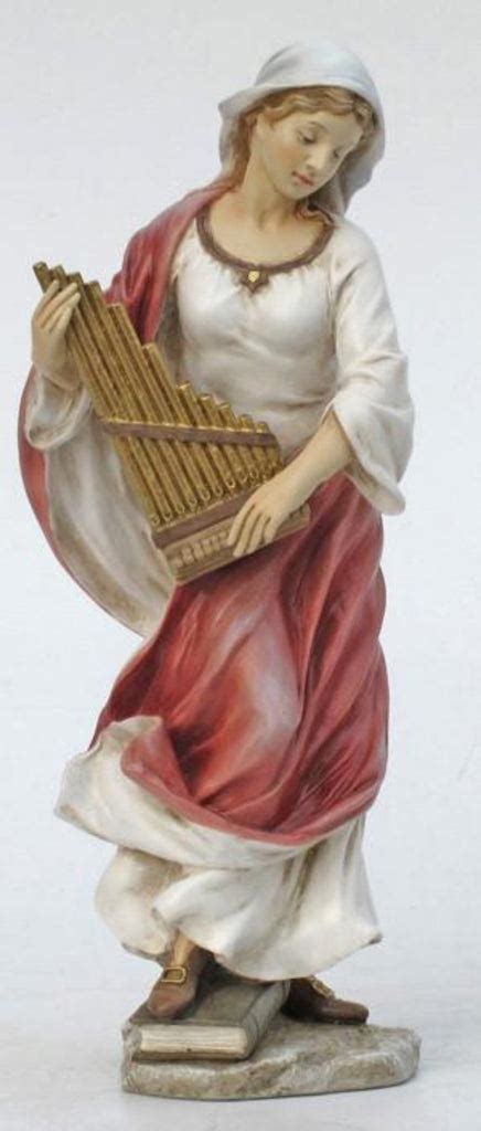 Saint Cecilia Statue 8.5'' Patron Saint Of Music Veronese Collection ...