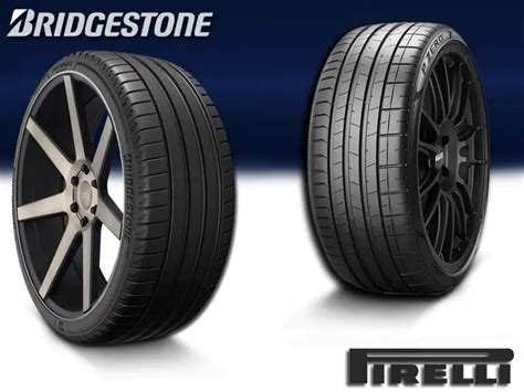 Bridgestone Potenza Sport Vs Pirelli P Zero