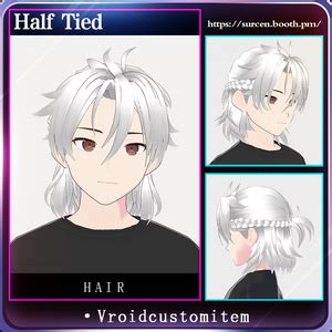 Vroid Berry Fluffy Cute Girl Hair Preset Surcen BOOTH