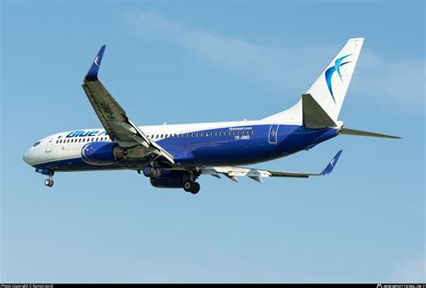 YR BMD Blue Air Boeing 737 85F WL Photo By Ramon Jordi ID 1111220