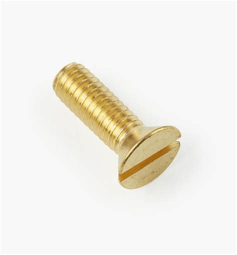 Flat Head Slot Brass Machine Screws Lee Valley Tools