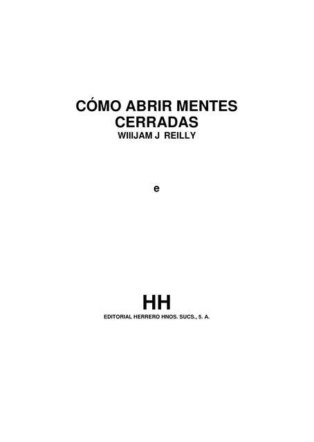 Como abrir las mentes cerradas Laura Tribiño uDocz