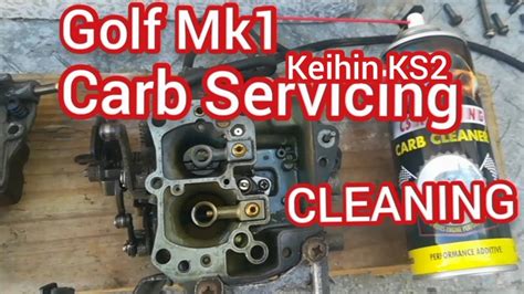 Golf Mk How To Service Clean A Carburetor Keihin Ks Carburetor