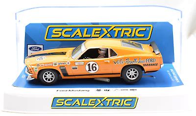 Scalextric Vel S Parnelli Jones Ford Mustang BOSS 302 DPR 1 32 Slot