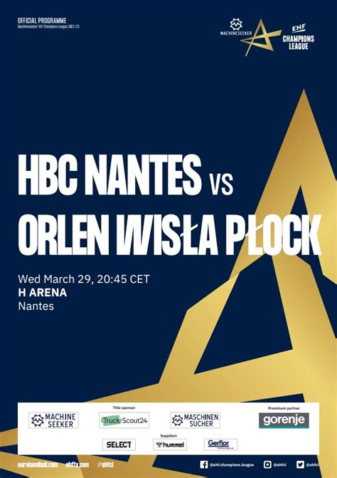 Hbc Nantes Wisla Plock Programme De Match