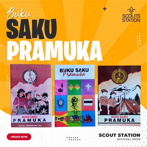jual buku saku pramuka buku pedoman pramuka shopee indonesia