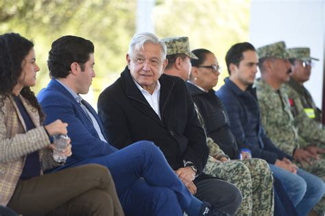 Inauguran Samuel Garc A Y Amlo El Acueducto El Cuchillo Ii Posta