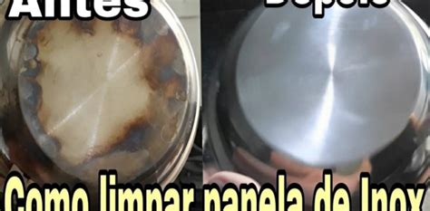 Como limpar panelas de inox mesmo manchadas e deixá las brilhando como