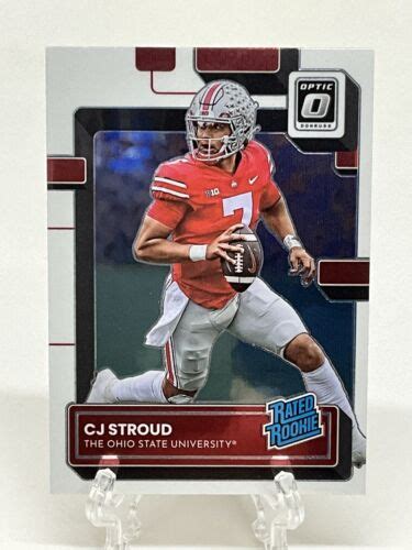 Cj Stroud Panini Chronicles Draft Picks Donruss Optic Rated