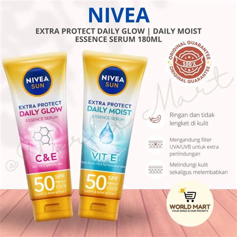 Jual NIVEA SUN Extra Protect Daily Glow Daily Moist Essence Serum