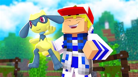 Minecraft ENCONTREI UM RIOLU SHINY PIXELMON Ep 8 PAULINHU YouTube