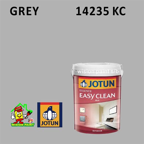 GREY 14235 KC 5L JOTUN ESSENCE EASY CLEAN INTERIOR MATT FINISH