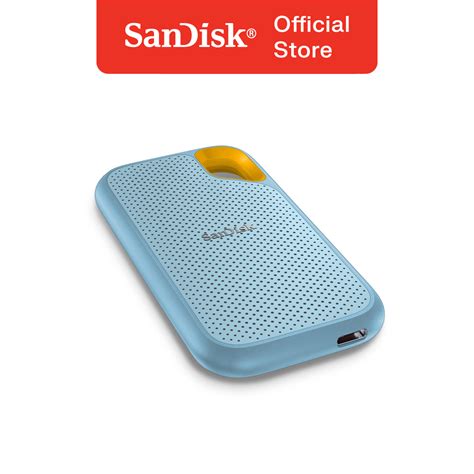 SanDisk 2TB Extreme Portable SSD V2 Sky Blue