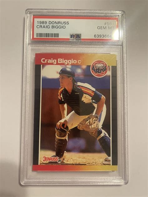 Craig Biggio Donruss Base Price Guide Sports Card Investor