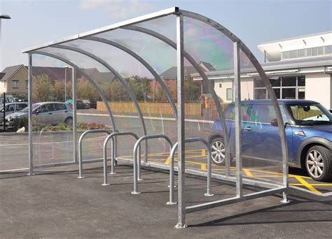 Enterprise Perspex Cycle Shelter Bike Racks And Cycle Shelters