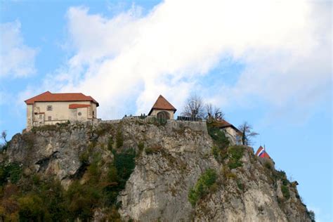 Bled Castle stock image. Image of fall, beautiful, castle - 126821507