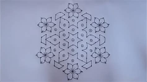 Rangoli Designs Simple Diwali, Rangoli Side Designs, Simple Rangoli ...