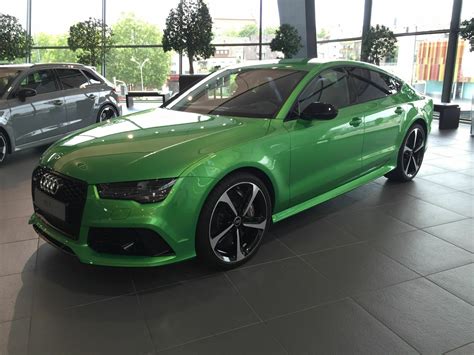 Rs Apple Green Audi Exclusive Galerie Modellreihe A Audi