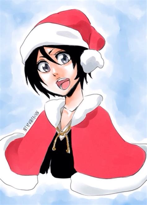 Christmas Rukia Bleach Bleach Anime Bleach Rukia Bleach Fanart