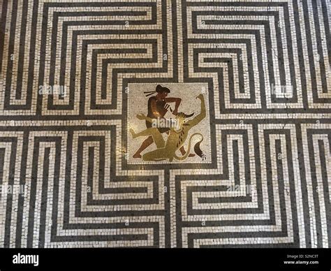 Theseus And The Minotaur Maze