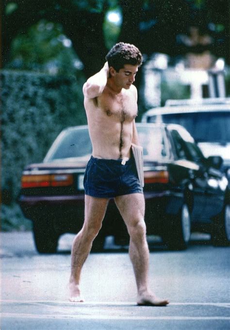 John F Kennedy Jr Shirtless