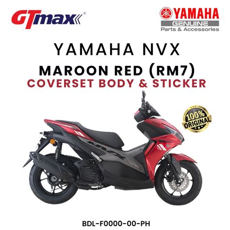 Yamaha Nvx V Coverset Body Sticker Complete Set Berani Jamin