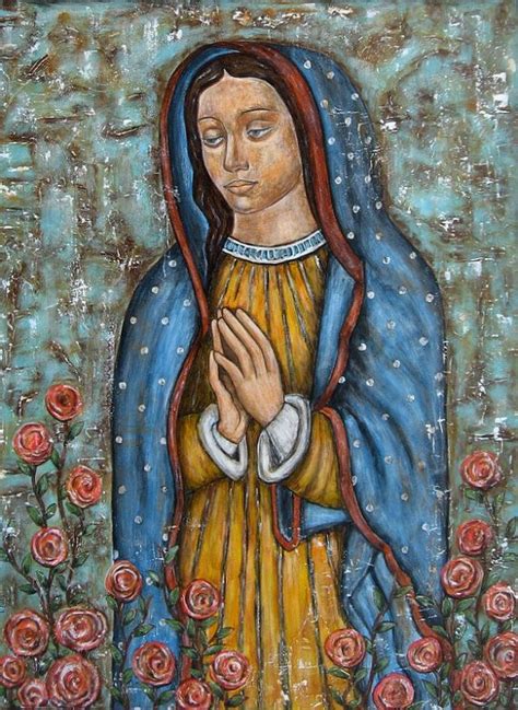 Virgen De Guadalupe Original Painting at PaintingValley.com | Explore ...