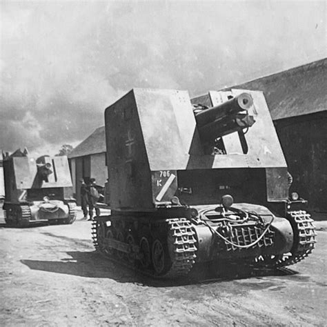 15 Cm SIG 33 Sf Auf Panzerkampfwagen I Ausf B Attached To The 10th