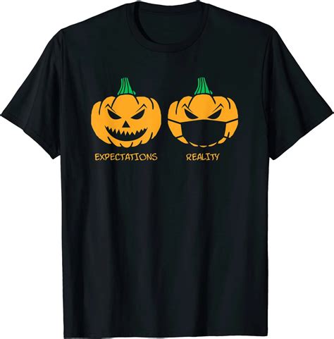 Jack O Lantern Pumpkin Facemask Shirt