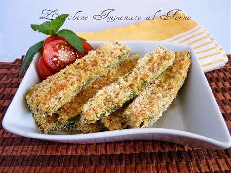 Zucchine Impanate Al Forno Ricetta Sfiziosa