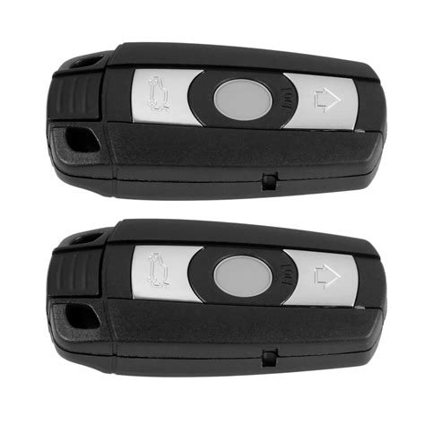 Yetaha 2Pcs Remote Car Key 3 Button CAS3 System For BMW 328i 330Ci 335i