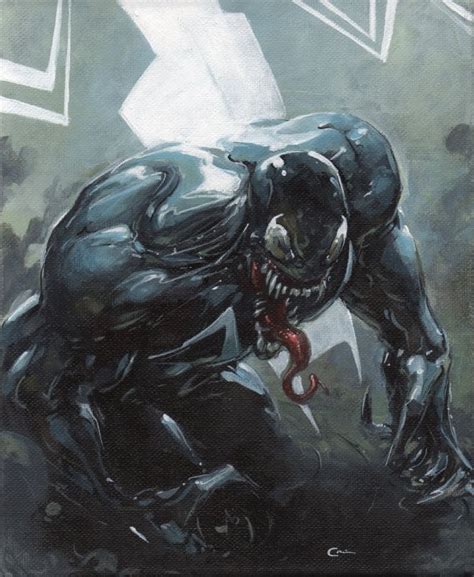 Venom By Clayton Crain In Nathan Stacy S Clayton Crain Comic Art