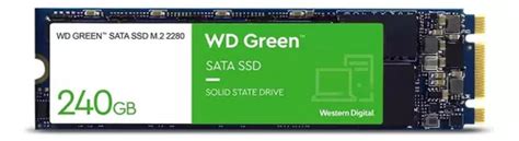 Ssd Western Digital Wd Green 240gb Sata Lll M 2 2280 Wds240g3g0b