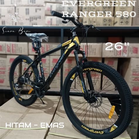 Jual Sepeda Gunung Mtb Evergreen Ranger Inch Shopee Indonesia