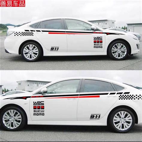 Sticker Kereta Stiker Kereta General Motors Waist Line Sticker Modified Sticker Body Sticker Car