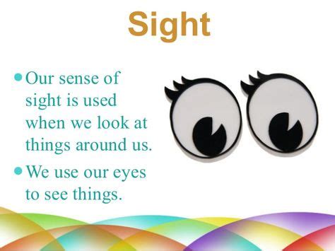 20 Best Sense of Sight Activities ideas | sense of sight, senses, sights