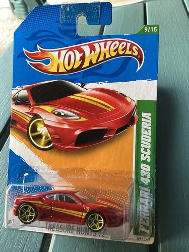 HOT WHEELS TREASURE HUNT FERRARI 430 SCUDERIA EBay
