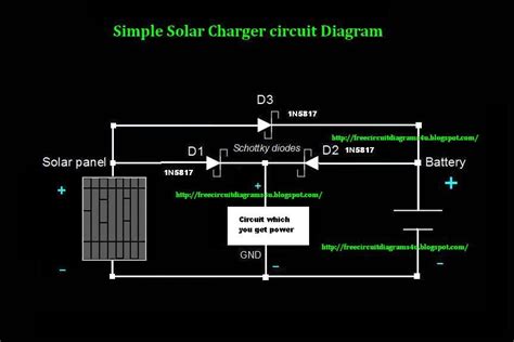 Circuit Diagram Of Solar Phone Charger