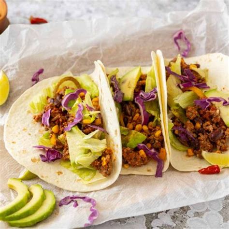 Tacos à La Viande Hachée Recette Mexicaine Facile