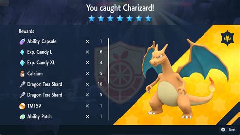 Tera Charizard Raid Event Guide Hold To Reset