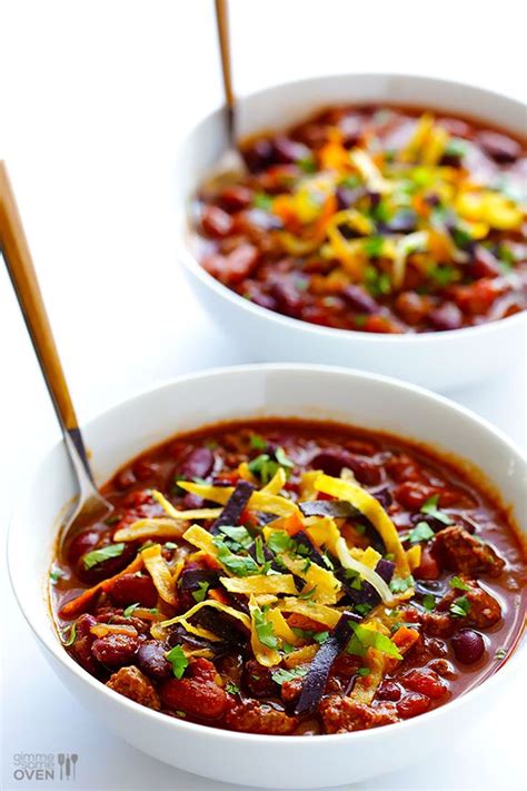 Slow Cooker Chili Gimme Some Oven Recipe Recipes Slow Cooker