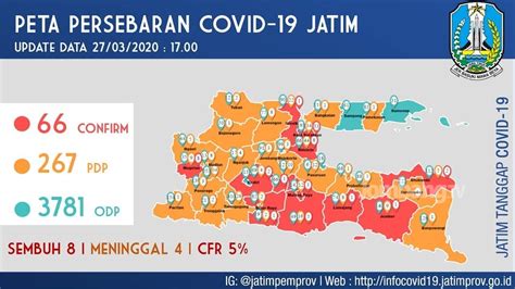 Wilayah Baru Di Jatim Berstatus Zona Merah Jombang Tv