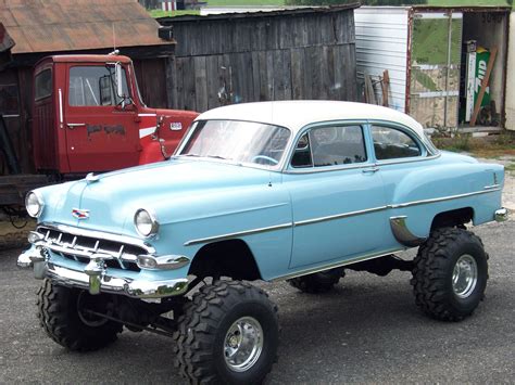 1954 Chevy With Original Frame 350 4 Speed4x4 With Lock Outs Old