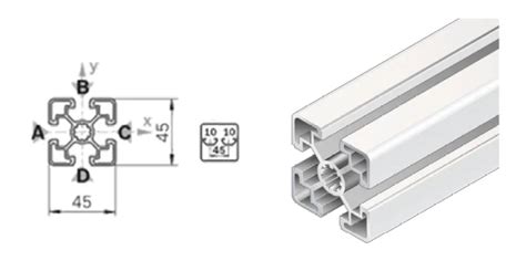 Perfil De Aluminio Estructural X Ripipsa