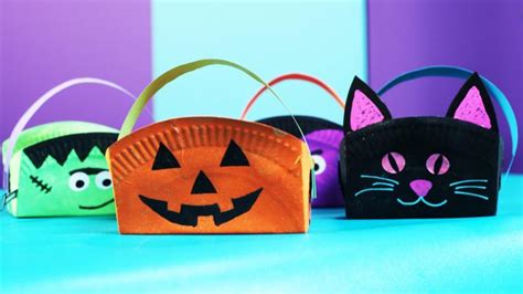 Easy Diy Halloween Basketbucket Make For Trick Or Treating Cbeebies