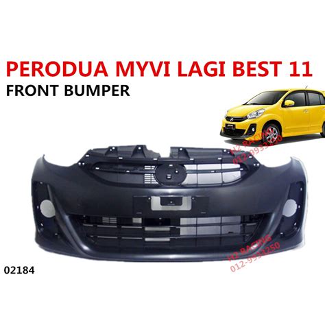 Perodua Myvi Lagi Best Se Front Bumper Pp Plastik Shopee Malaysia